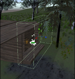 VR scene