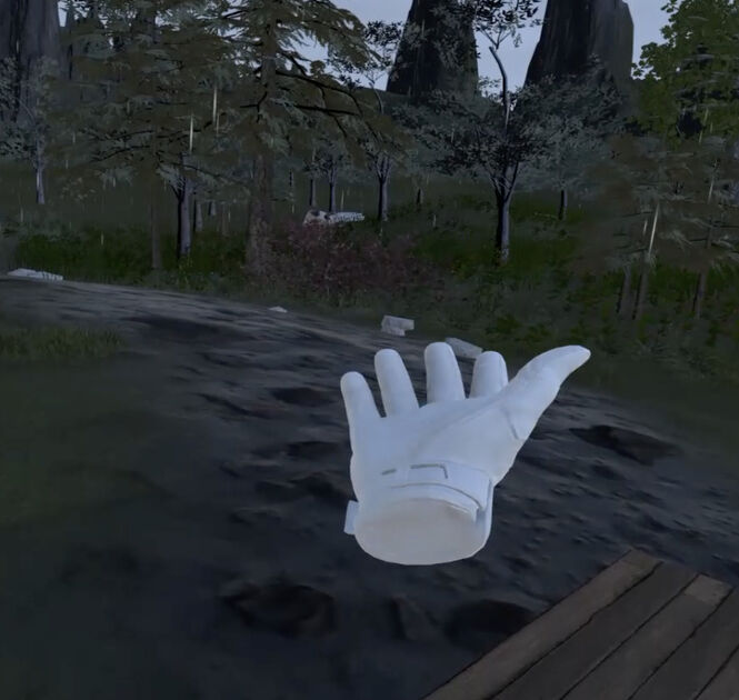 VR scene